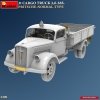 MiniArt 38079 3t CARGO TRUCK 3,6-36S. PRITSCHE-NORMAL-TYPE 1/35